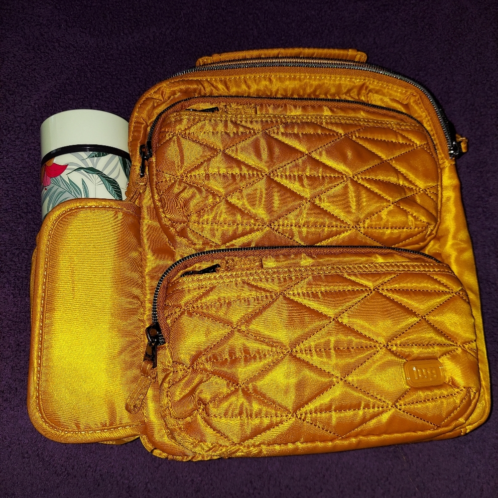 NWOT Lug Compass Amber Yellow